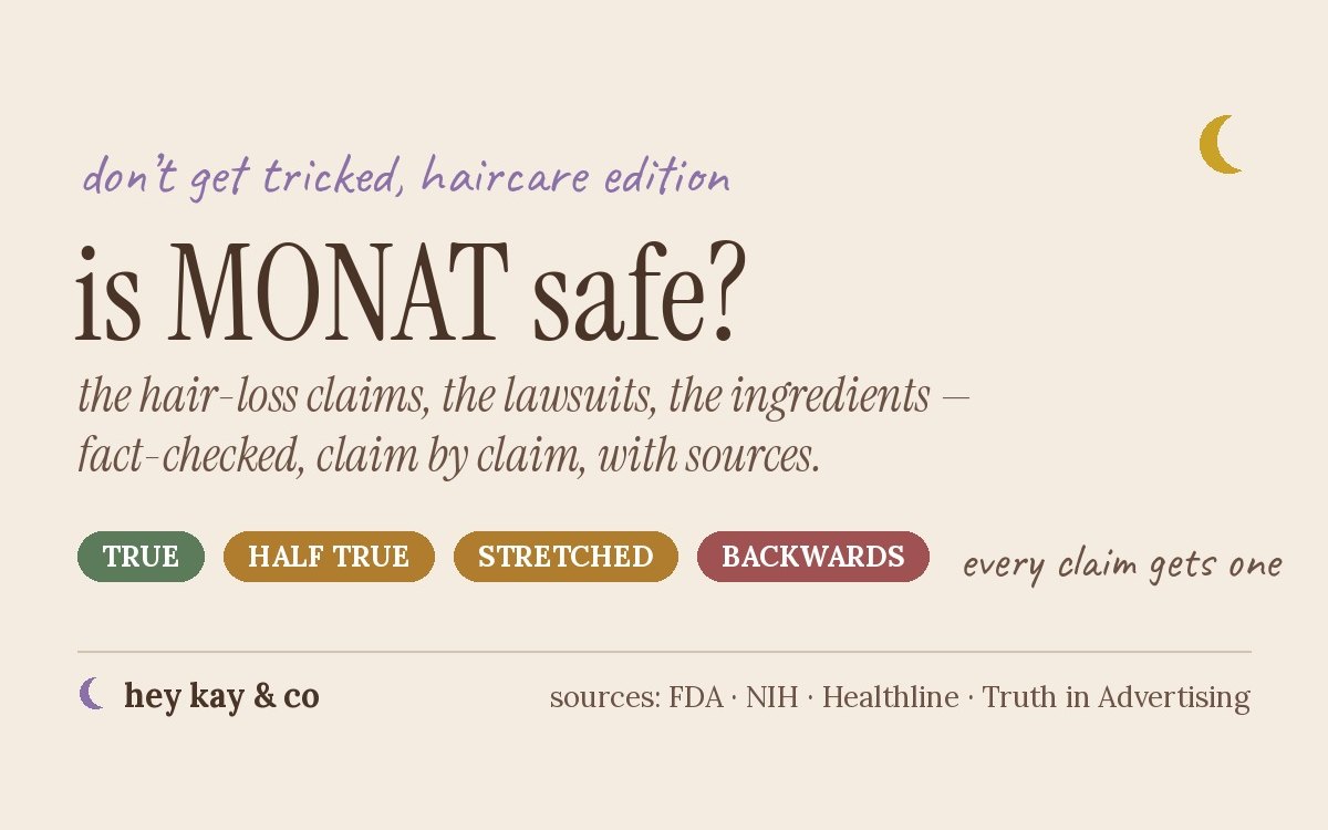 Is MONAT safe? The hair-loss claims, the lawsuits, the ingredients, fact-checked