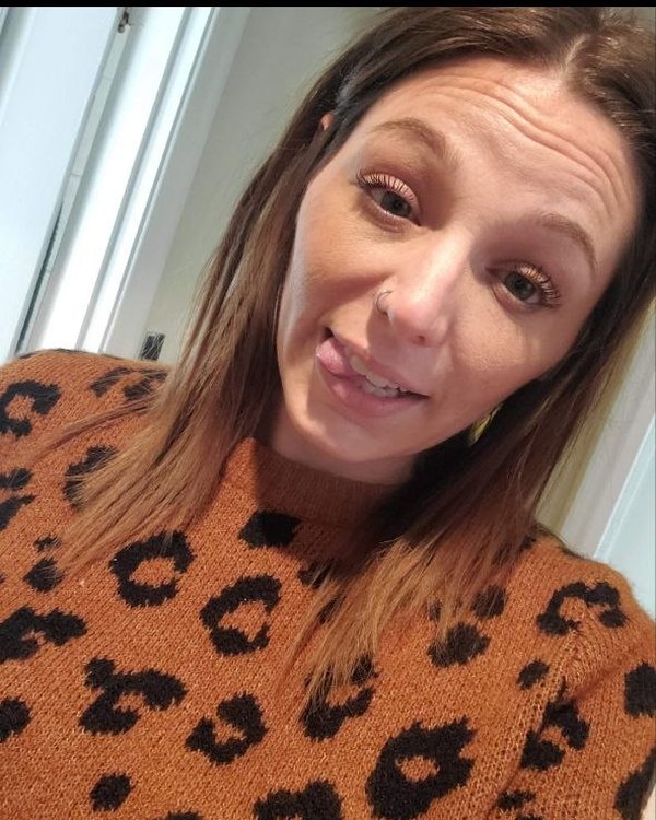 Kay, November 2020, shoulder-length hair